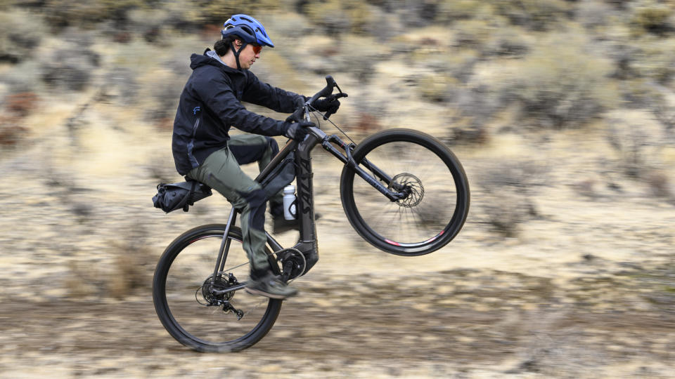  Salsa Cycles Tributary  bikepacking e-adventure bike. 