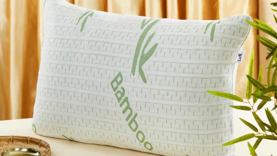 The Luff Sleep bamboo pillow