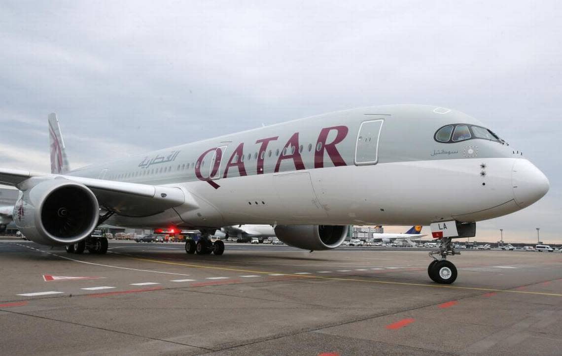 Qatar Airways is running a fare sale on flights from Miami to Asia and the Middle East for travel between Sept. 12, 2023 and March 31, 2024. (AP Photo/Michael Probst, File)