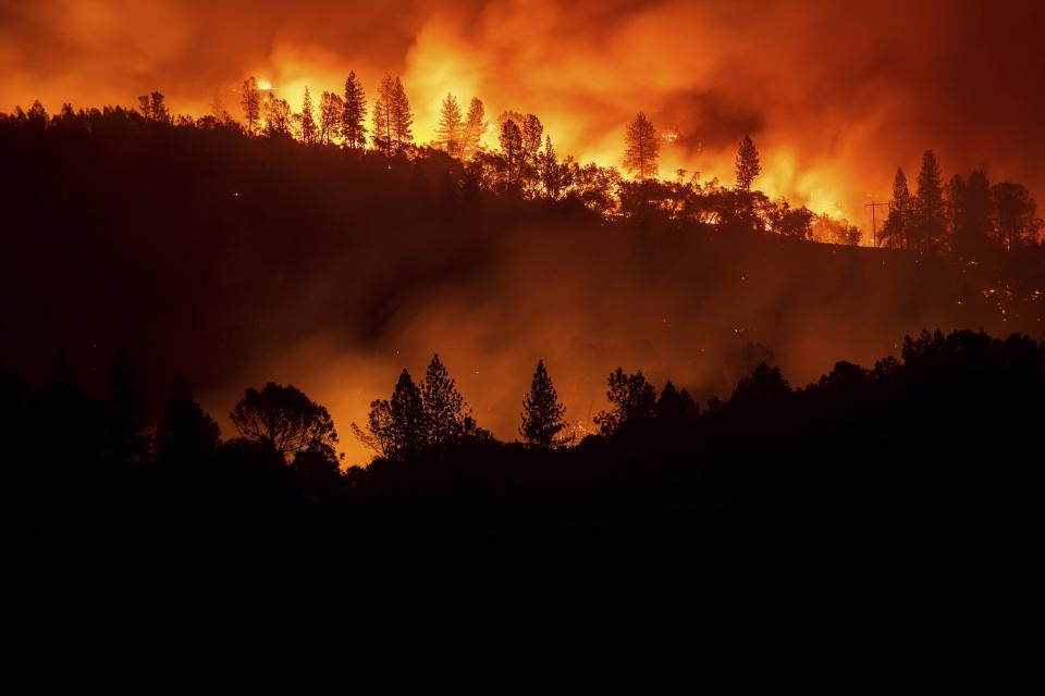 camp fire destruction