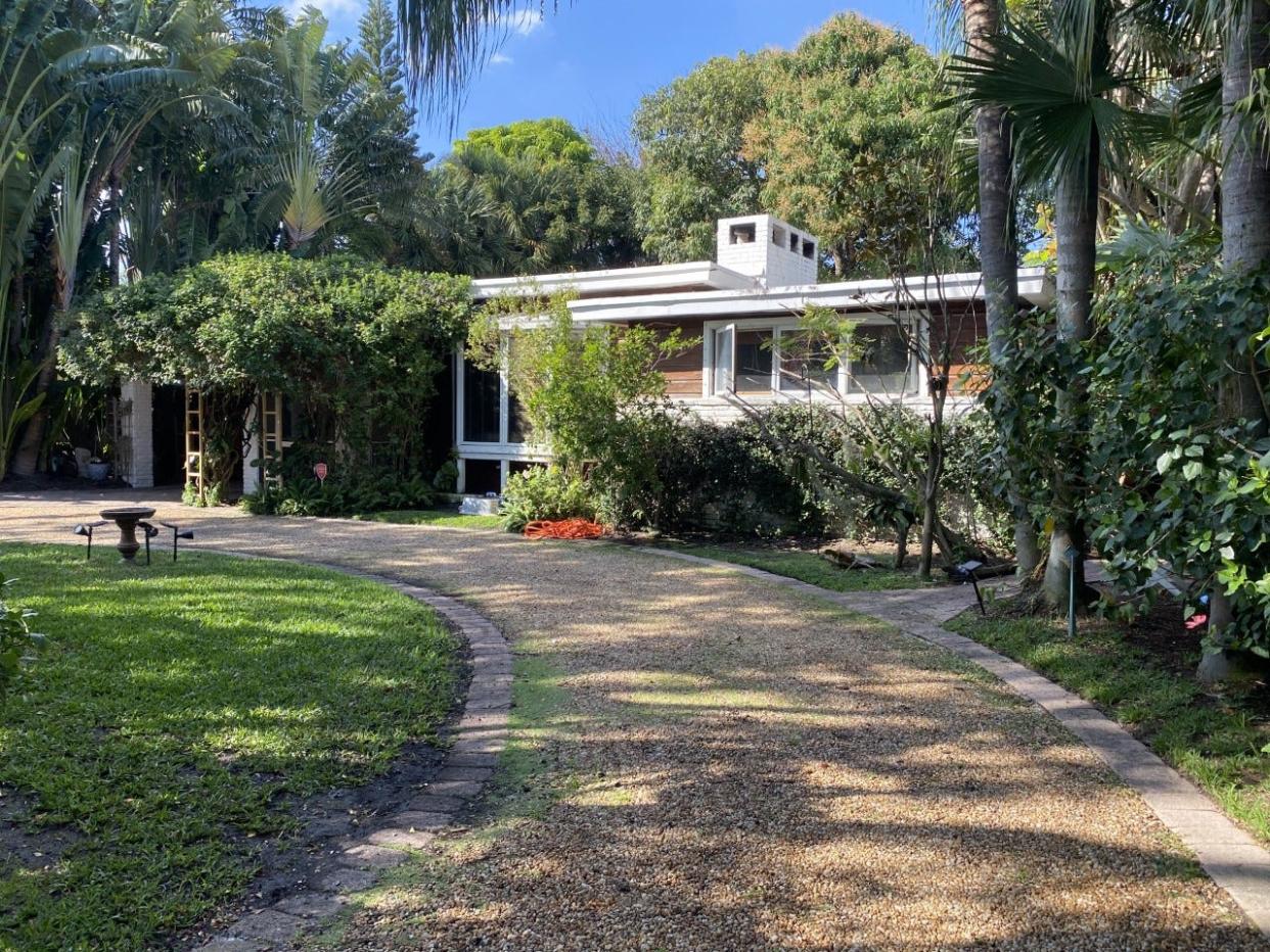 A mid-century Modern-style home at 215 Mediterranean Road was recommended for landmark designation by the Landmarks Preservation Commission.