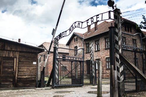 <span class="caption">shutterstock</span> <span class="attribution"><a class="link " href="https://www.shutterstock.com/image-photo/auschwitz-poland-july-11-2017-holocaust-742482232" rel="nofollow noopener" target="_blank" data-ylk="slk:BONDART PHOTOGRAPHY/Shutterstock;elm:context_link;itc:0;sec:content-canvas">BONDART PHOTOGRAPHY/Shutterstock</a></span>