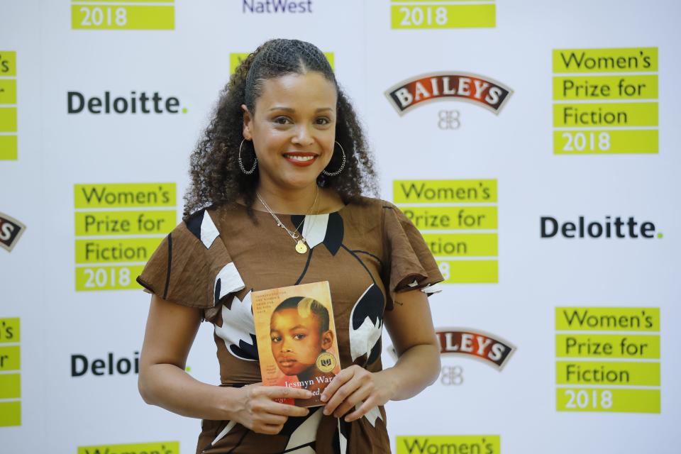 Jesmyn Ward is one of the shortlisted authors for the Women's Prize for Fiction poses in London on June 6, 2018. (Photo by Tolga AKMEN / AFP)