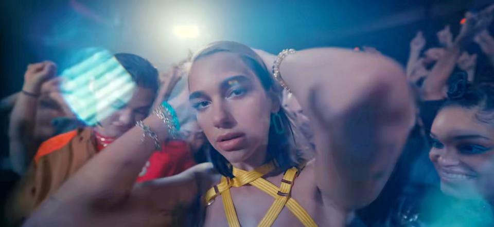 dua lipa don't start now music video