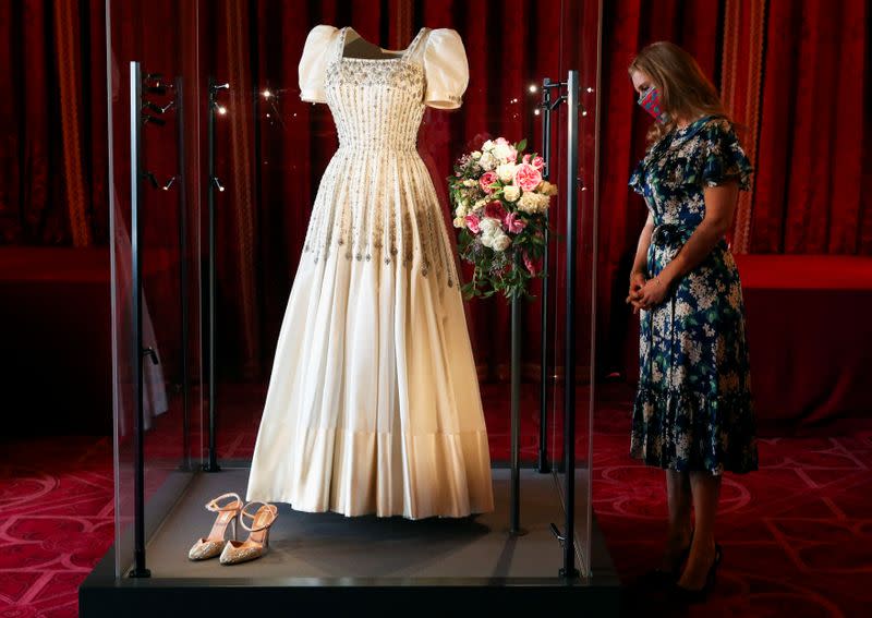 Princess Beatrice wedding dress ahead of it going on public display at Windsor Castle