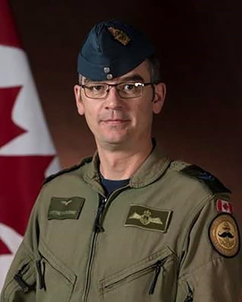 Master Cpl. Matthew Cousins, an airborne electronic sensor operator originally from Guelph, Ontario, is shown in a Department of National Defence handout photo. (THE CANADIAN PRESS/HO-Department of National Defence)