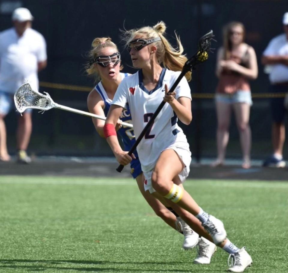 Sacred Heart's Mia Frederick has been named 2022 Ms. Lacrosse by the Kentucky Scholastic Lacrosse League.