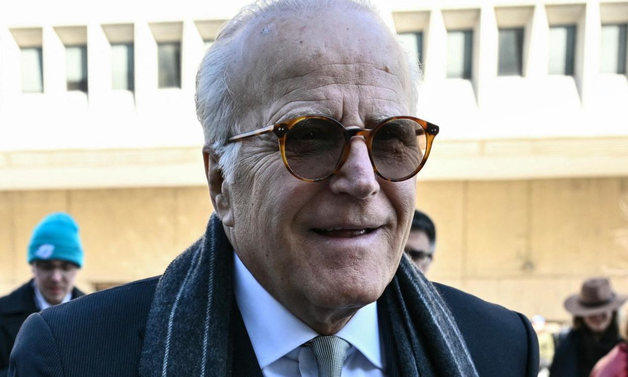 <span>James Biden, brother of President Joe Biden, arrives for a deposition before the House oversight and judiciary committees in Washington DC on 21 February 2024.</span><span>Photograph: Mandel Ngan/AFP/Getty Images</span>