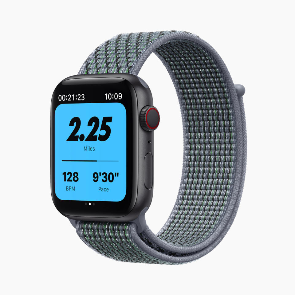 Featuring a Blood Oxygen sensor and app, new case finishes, and watchOS 7