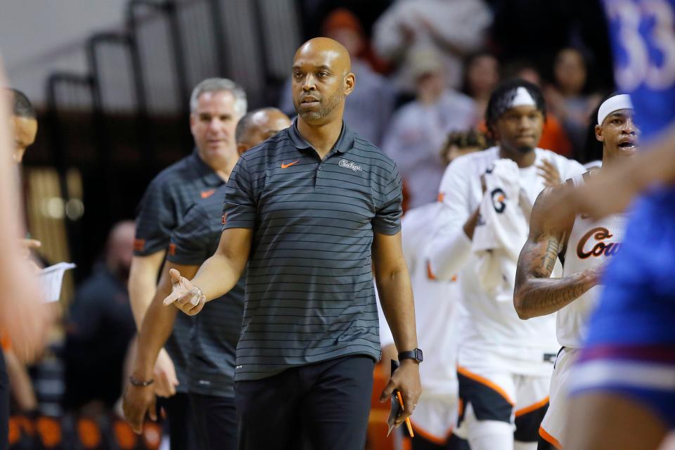 OSU assistant Terrence Rencher is the Longhorns' all-time leading scorer and entering his final game at Erwin Center, he wants nothing more than a win.