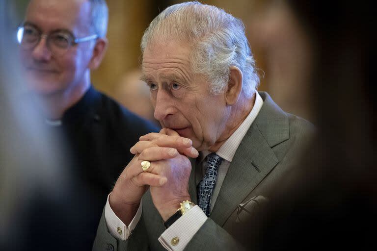 El rey británico Carlos III, en un evento en diciembre pasado, en Londres. (Aaron Chown/Pool Photo via AP, File)