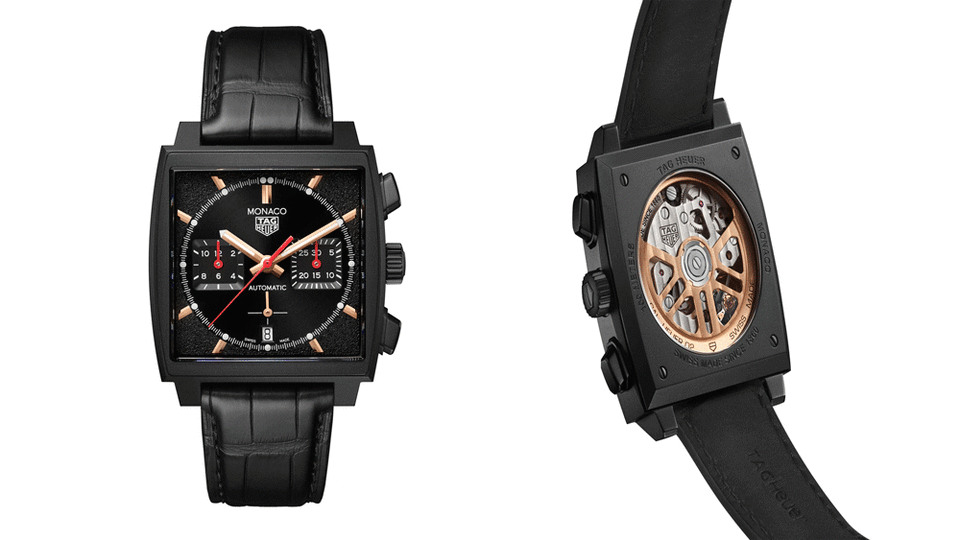 TAG Heuer Monaco Tribute to Dark Lord Special Edition - Credit: Tag Heuer