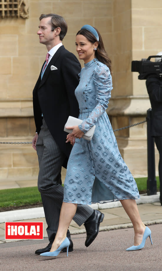 Cuando Pippa Middleton se convirtió en la invitada perfecta con el look más sencillo