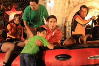 Gerald Anderson with the Philippine Coast Guards