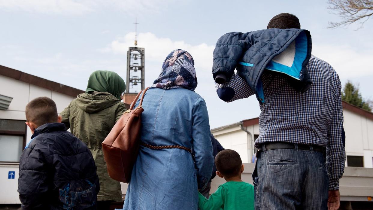 Die Zahl der Familienzusammenführungen von syrischen Staatsangehörigen hat sich im Vergleich zum Vorjahresquartal in etwa halbiert. Foto: Swen Pförtner