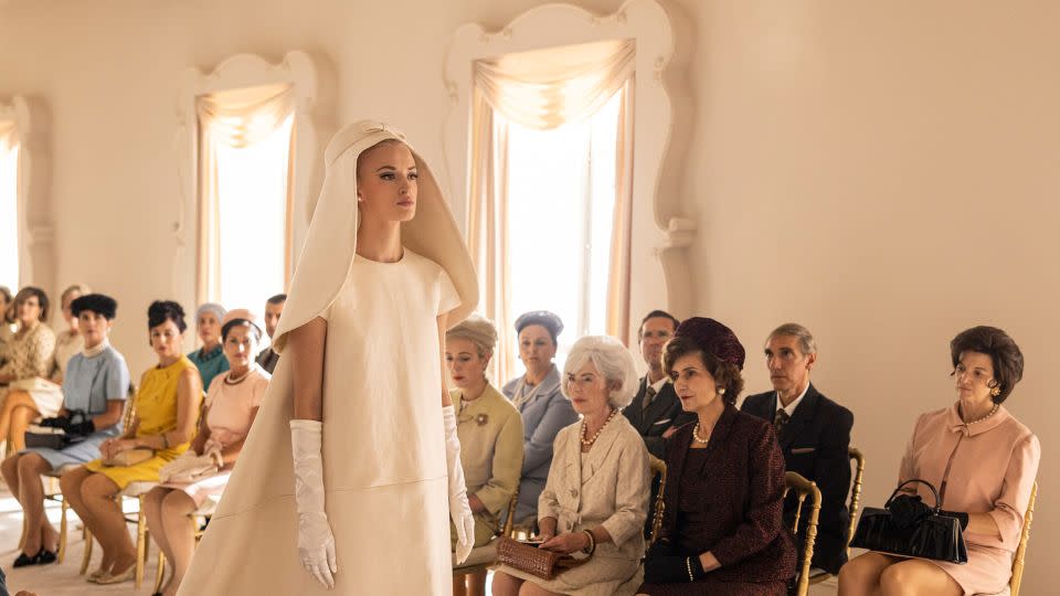 The show reveal how Balenciaga fostered a base of loyal clients through the 1940s and beyond, including Grace Kelly, Wallis Simpson and Marlene Dietrich. - David Herranz/Courtesy Disney+