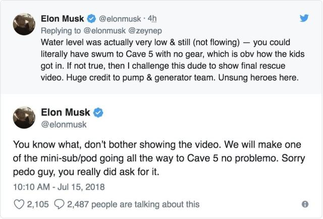 Urban Dictionary trolls Musk with the definition of 'funding secured