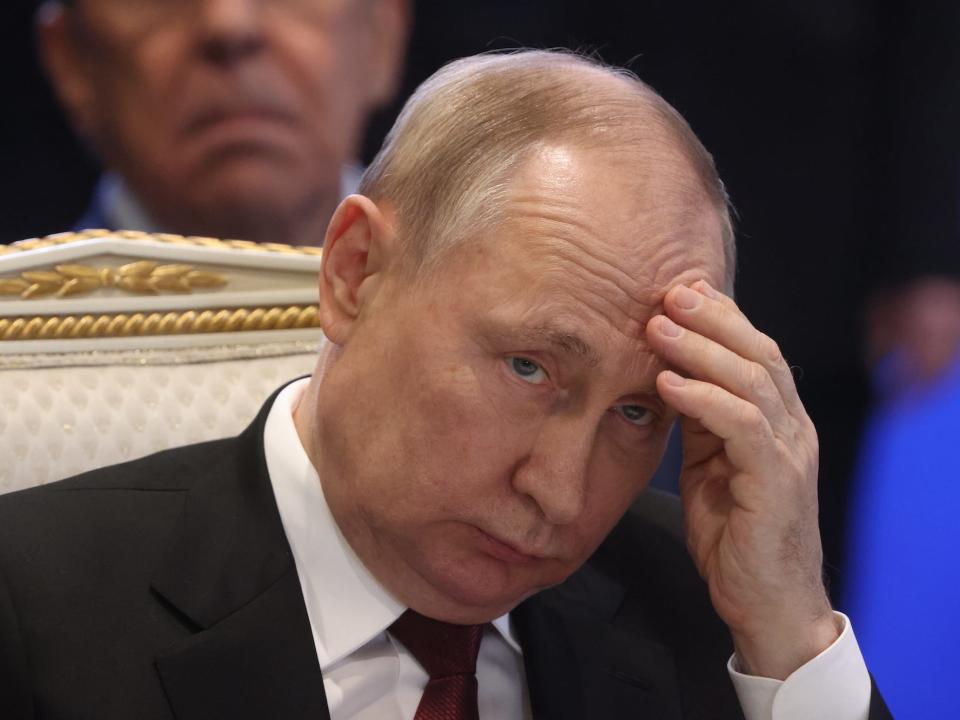 Russian President Vladimir Putin in Armenia in November 2022.