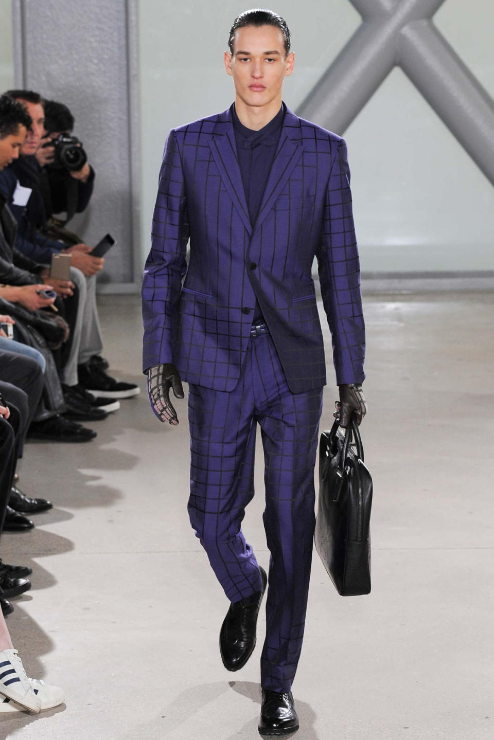 Iseey Miyake Checkered Suit