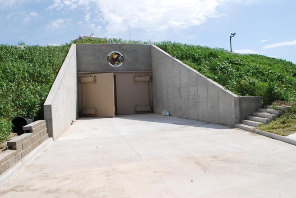 bunker entrance