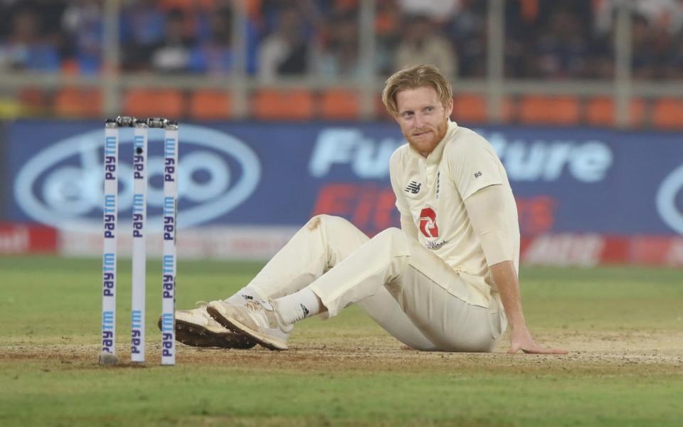  Ben Stokes of England during day one of the third PayTM test match at Narenda Modi Stadium, Ahmedabad Picture by BCCI/Supplied by Focus Images Ltd - BCCI /Focus Images Limited 