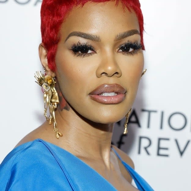 Closeup of Teyana Taylor