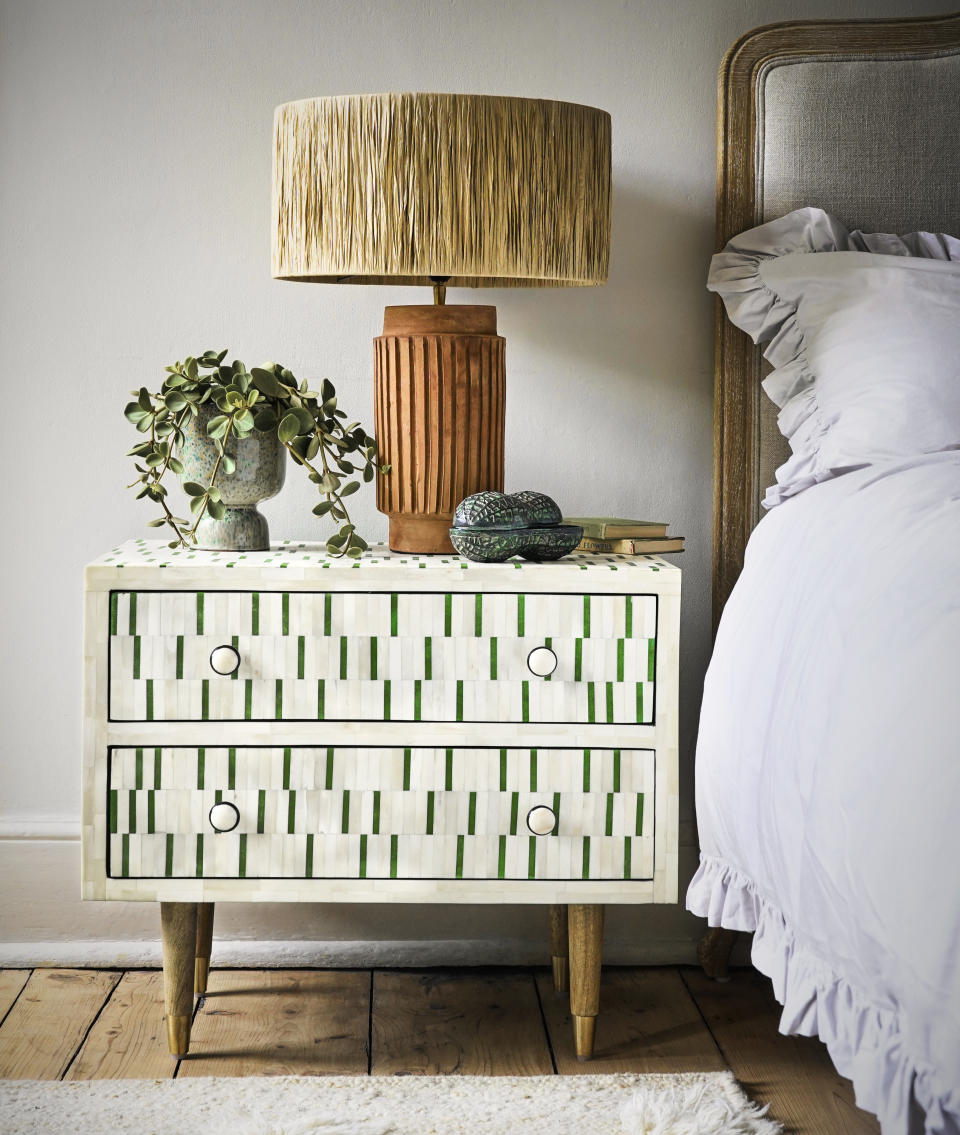 9. Invest in a wider nightstand