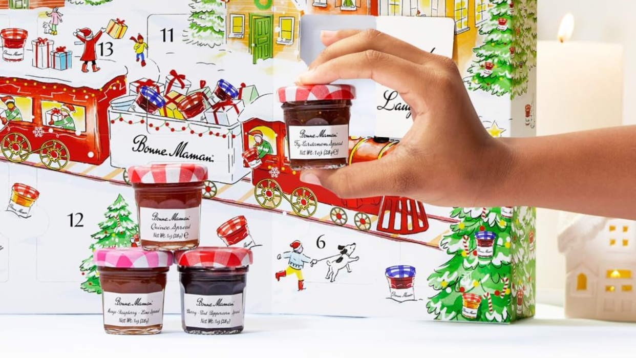 The Bonne Maman Advent calendar is finally here.