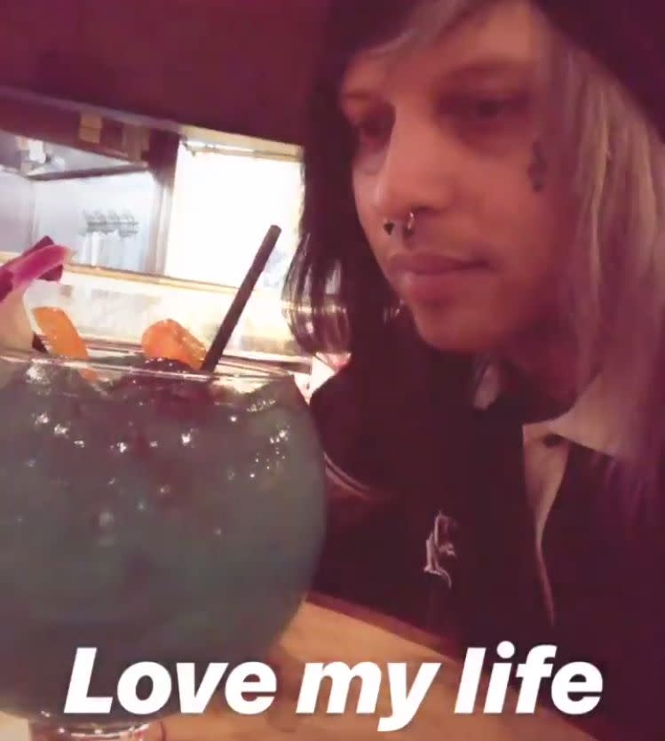 Torres, 34, who is now living with his parents, documents much of his day-to-day life on Instagram Live. He is often seen dining alone, drinking alone, and playing with his cat. (Photo: Instagram/officialbotdf)
