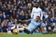 Britain Soccer Football - Manchester City v Swansea City - Premier League - Etihad Stadium - 5/2/17 Manchester City's Gabriel Jesus in action Action Images via Reuters / Jason Cairnduff Livepic