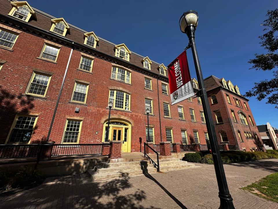 The University of Prince Edward Island's Main Building, taken Oct. 4, 2023.