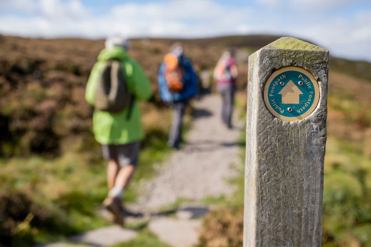 Tread tracks, trails and footpaths from Pembrokeshire to the Yorkshire Dales  (Getty Images)