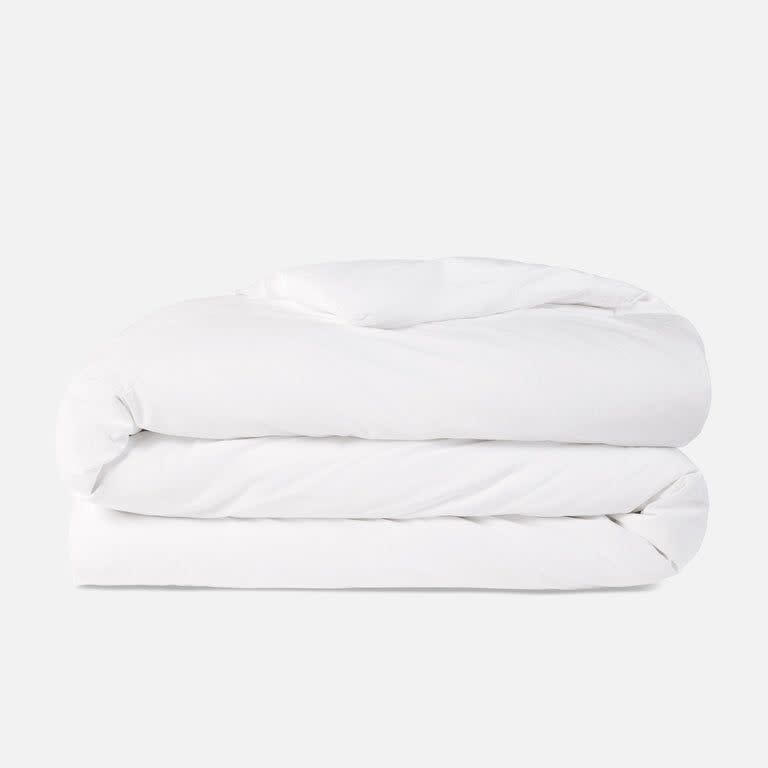 <p><a href="https://go.redirectingat.com?id=74968X1596630&url=https%3A%2F%2Fwww.brooklinen.com%2Fproducts%2Forganic-duvet-cover&sref=https%3A%2F%2F" rel="nofollow noopener" target="_blank" data-ylk="slk:Shop Now;elm:context_link;itc:0;sec:content-canvas" class="link ">Shop Now</a></p><p>Organic Cotton Duvet Cover</p><p>$209.00</p><p>Brooklinen</p><span class="copyright">Brooklinen</span>