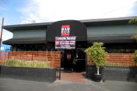 Mambos Cuban restaurant, which is being forced to close, after 32 years, by the global outbreak of coronavirus disease (COVID-19) is seen on its last day of business in Glendale