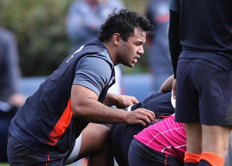 Steve Borthwick praised Billy Vunipola's diligence in his recovery from a knee injury (Getty)