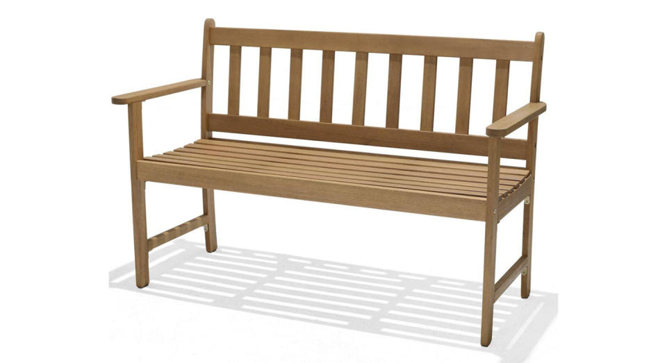 Lamu 2 Seater Eucalyptus FSC Wooden Bench 