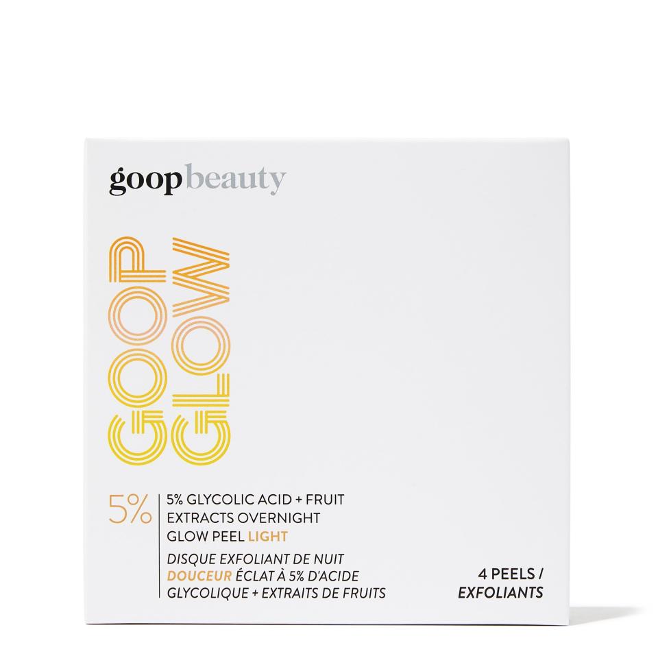 GOOPGLOW 5% Glycolic Acid Overnight Glow Peel Light. Image via The Detox Market.