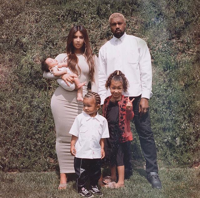 22) The Kardashian-Wests, April 2018