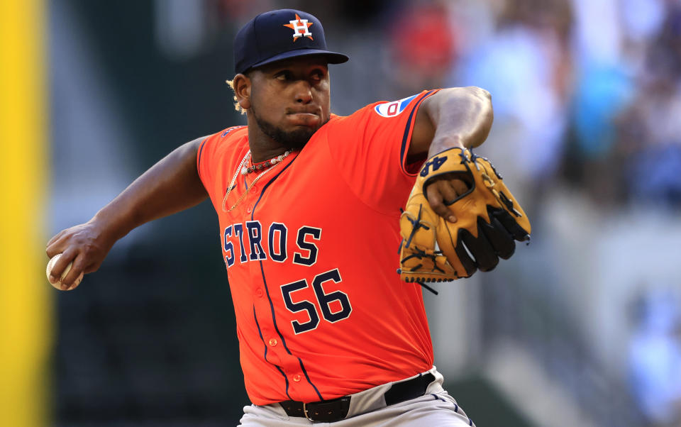 Ronel Blanco。（MLB Photo by Ron Jenkins/Getty Images）