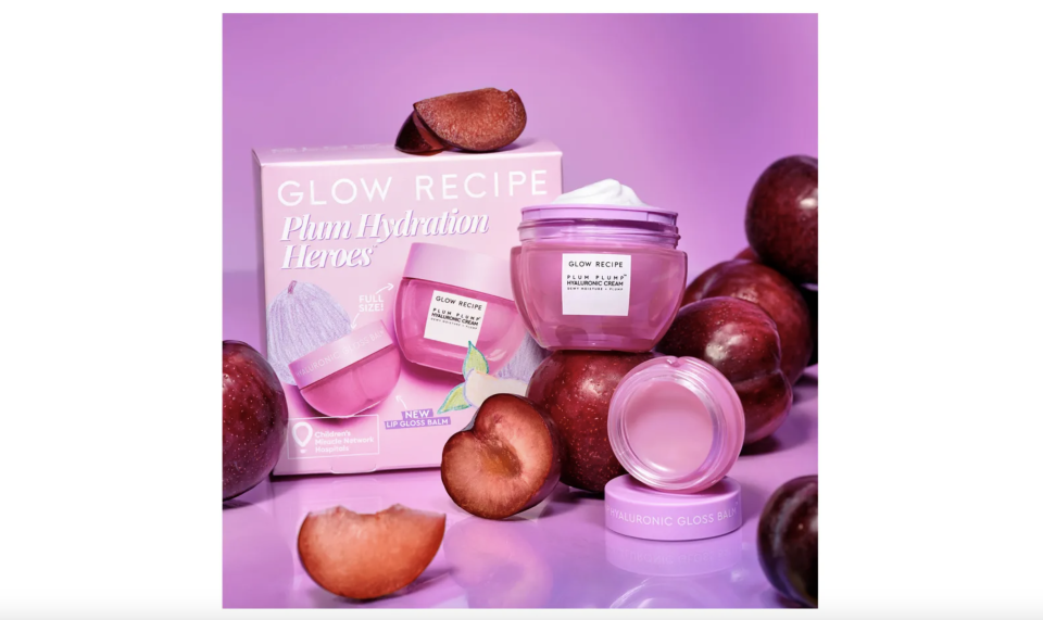 Glow Recipe Plum Hydration Heroes Duo (Holiday Limited Edition). (PHOTO: Sephora Singapore)