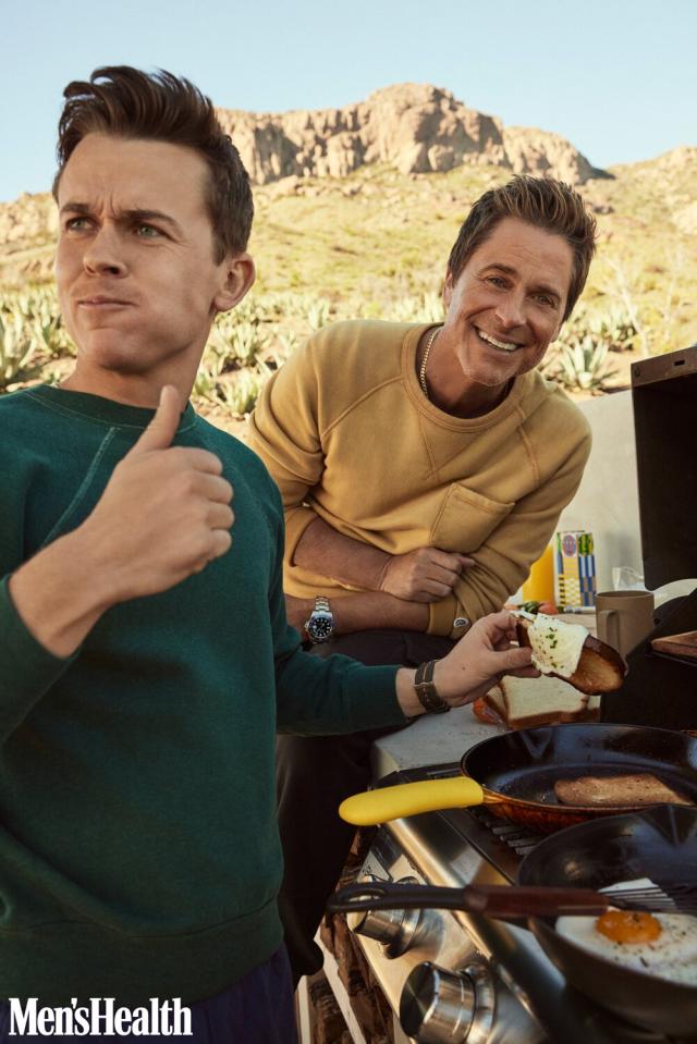 Rob Lowe's Son Kicked Him in the Crotch After Bigfoot Camping Prank