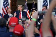 President Donald Trump Delivers Remarks at NY Police Event in Bedminster, New Jersey