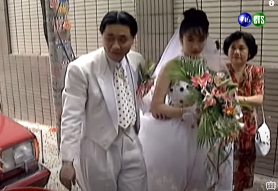 資深藝人邰智源1993年婚禮畫面曝光。（圖／翻攝自華視懷舊頻道YouTube）