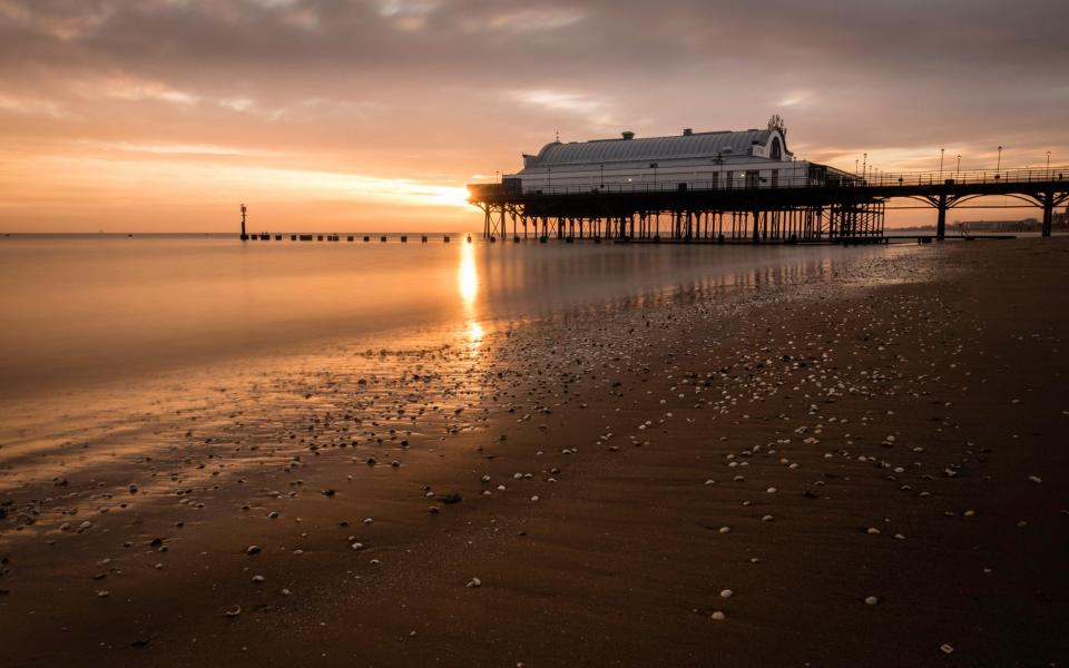 Cleethorpes Pier opened in 1873