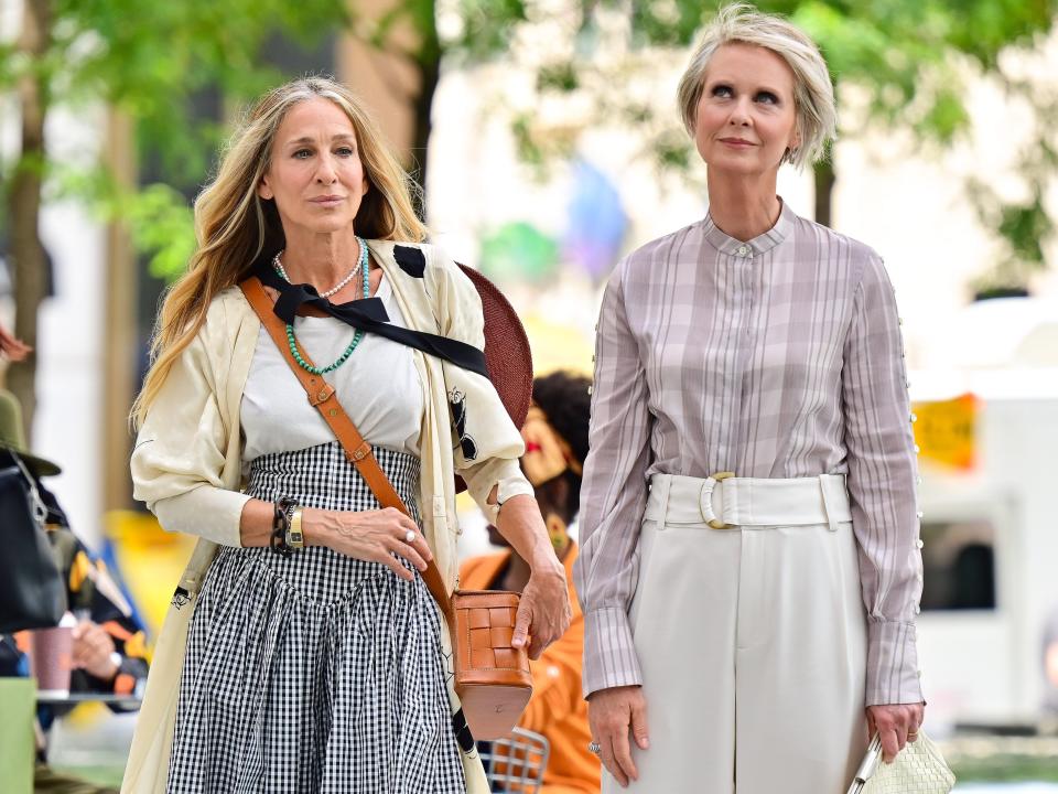 sarah jessica parker and cynthia nixon