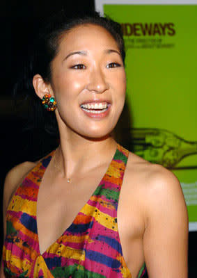 Sandra Oh at the Beverly Hills premiere of Fox Searchlight's Sideways