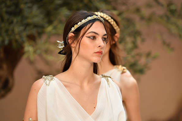 Chanel has declared that Grecian goddess hair is *the* trend for summer  beauty