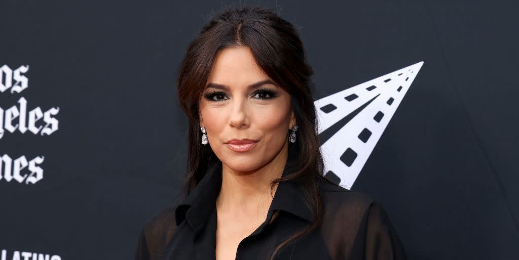 eva longoria at 2023 los angeles latino international film festival opening night film flamin hot held at tcl chinese theatre imax on may 31, 2023 in los angeles, california photo by mark von holdenvariety via getty images
