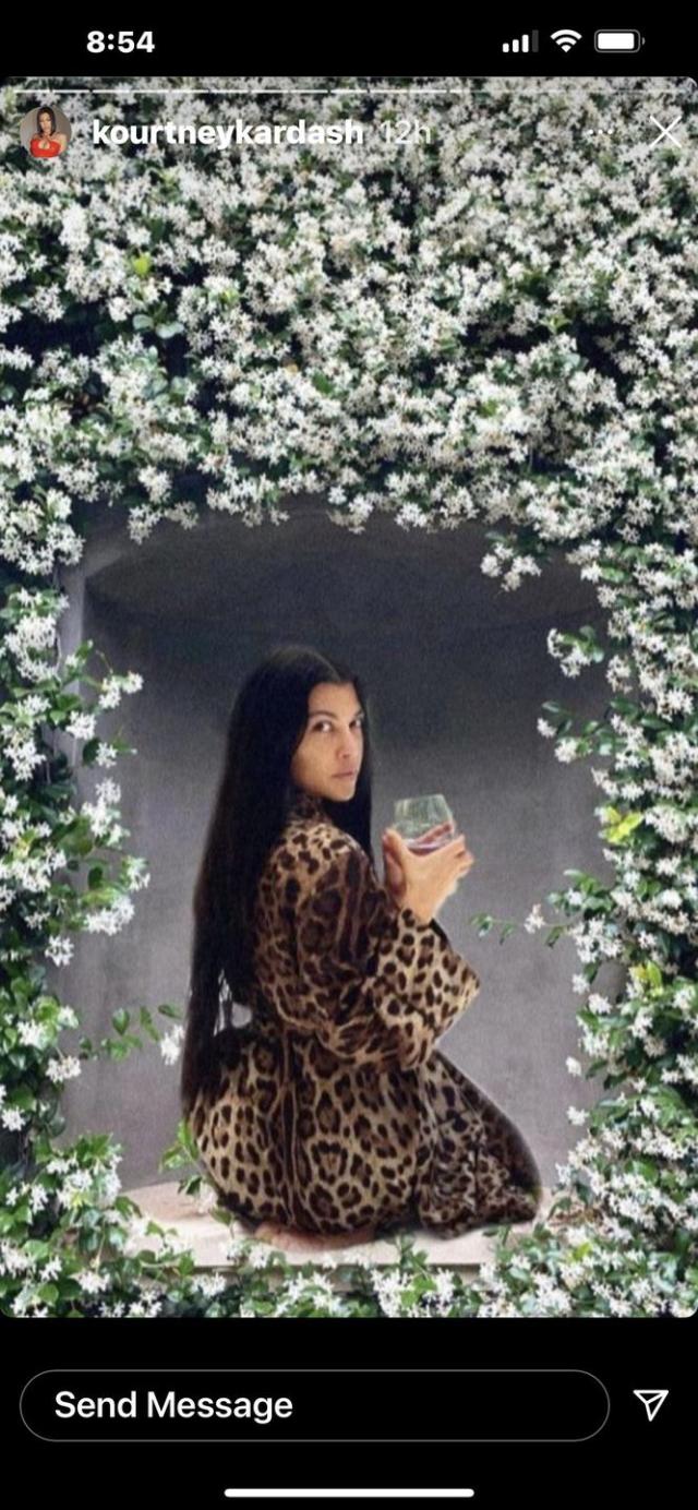 Did Kim Kardashian Shade Big Sis Kourtney With Quickly-Edited Instagram  Wedding Caption?! OUCH! - Perez Hilton