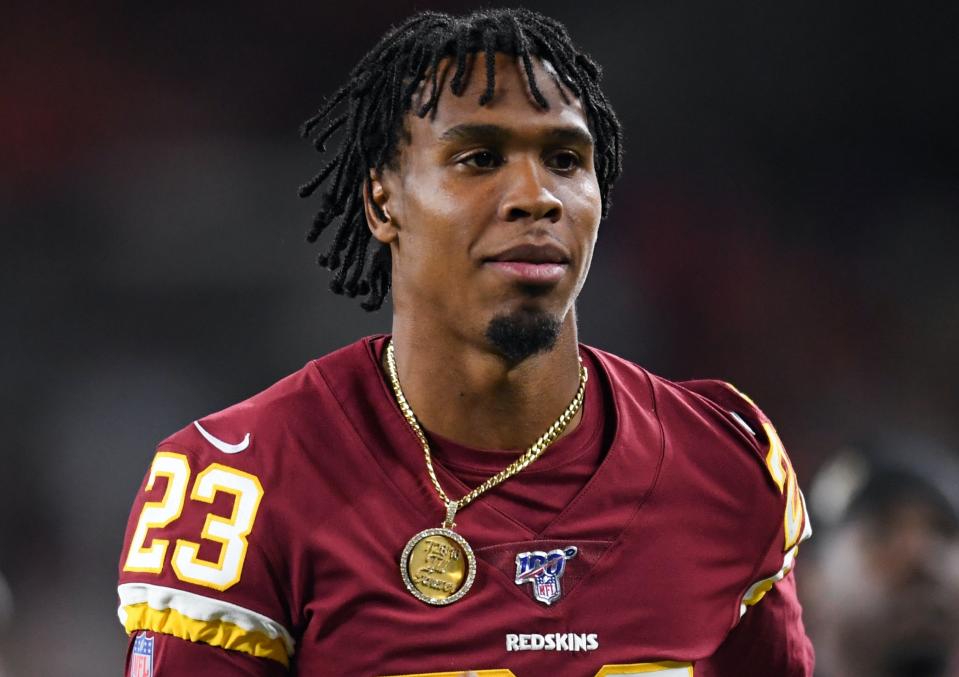 Quinton Dunbar's attorney claims witnesses say he didn't do it. Police say otherwise. (Nick Cammett/Diamond Images via Getty Images)